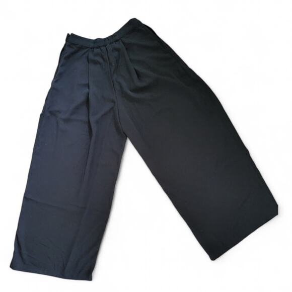 MAKING THE CUT Women's Palazzo Pant with Back Elastic Size Medium Black - Picture 4 of 7